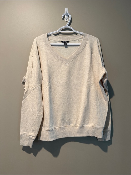 Buffalo David Bitton Sweaters - Buffalo David Bitton Cream V-Neck Pullover Sweater